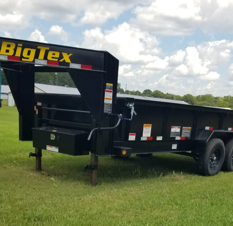 Big Tex Dump Trailer 14 GX-16BK6SIRPD (New, never used) (2022)